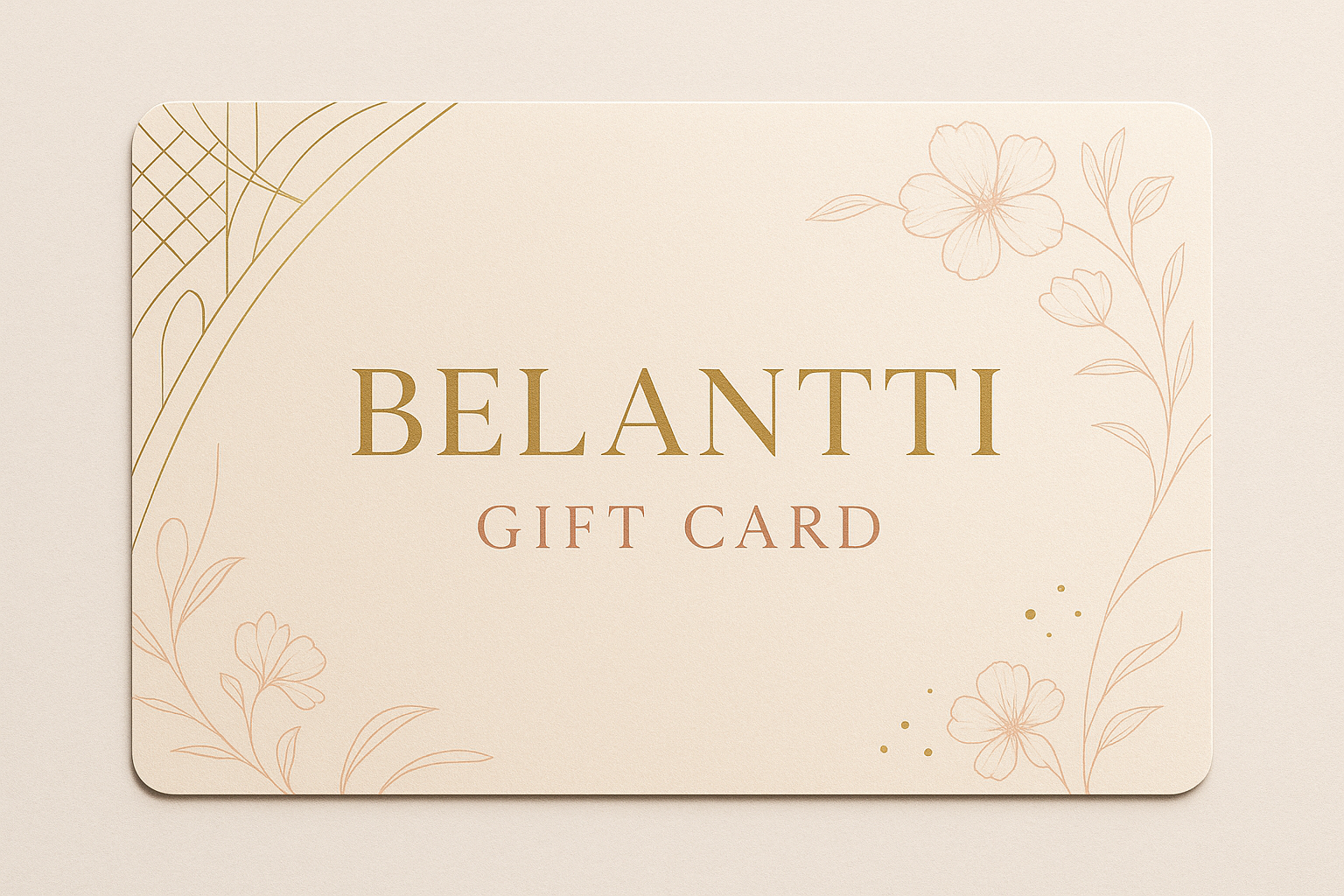 Belantti Celebration Gift Card