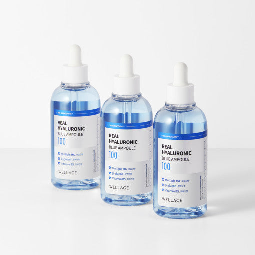 WELLAGE Real Hyaluronic Blue Ampoule – 100ml