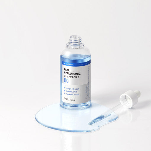 WELLAGE Real Hyaluronic Blue Ampoule – 100ml