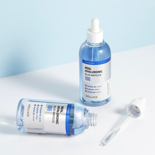 WELLAGE Real Hyaluronic Blue Ampoule – 100ml