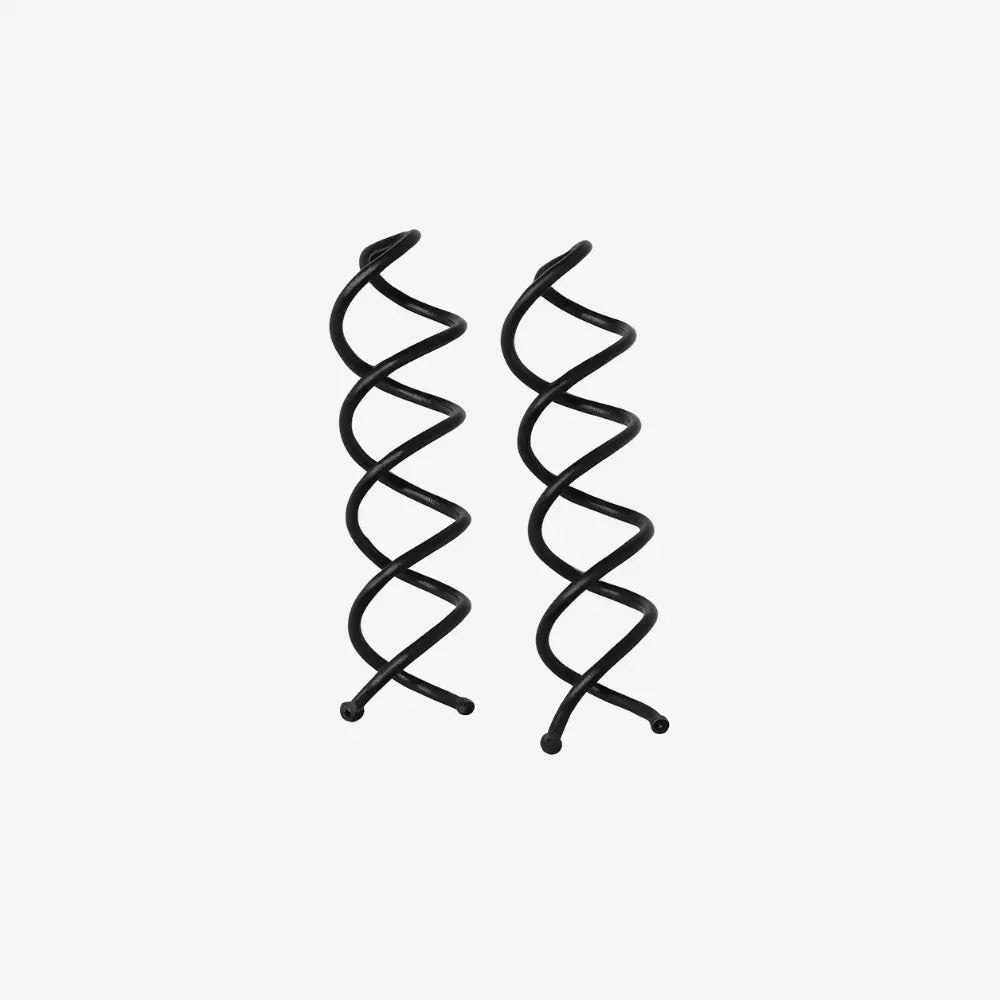 Spiral Hair Pins (6pcs) – Black, Rose Gold, Silver | Belantti