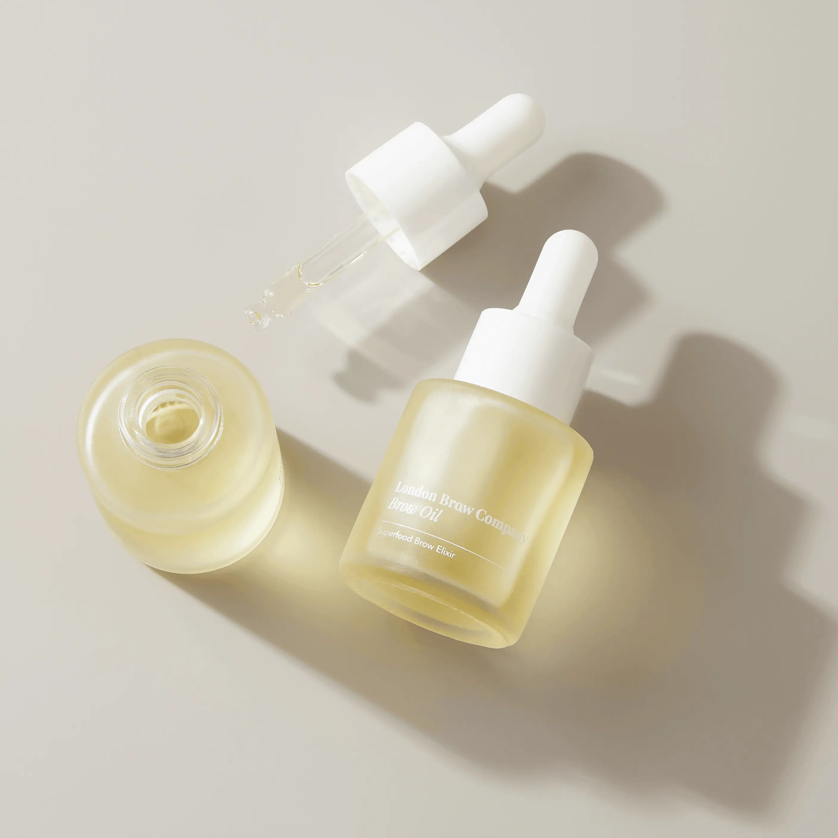 London Brow Oil Superfood Growth Elixir – Natural Brow Enhancer (15ml)
