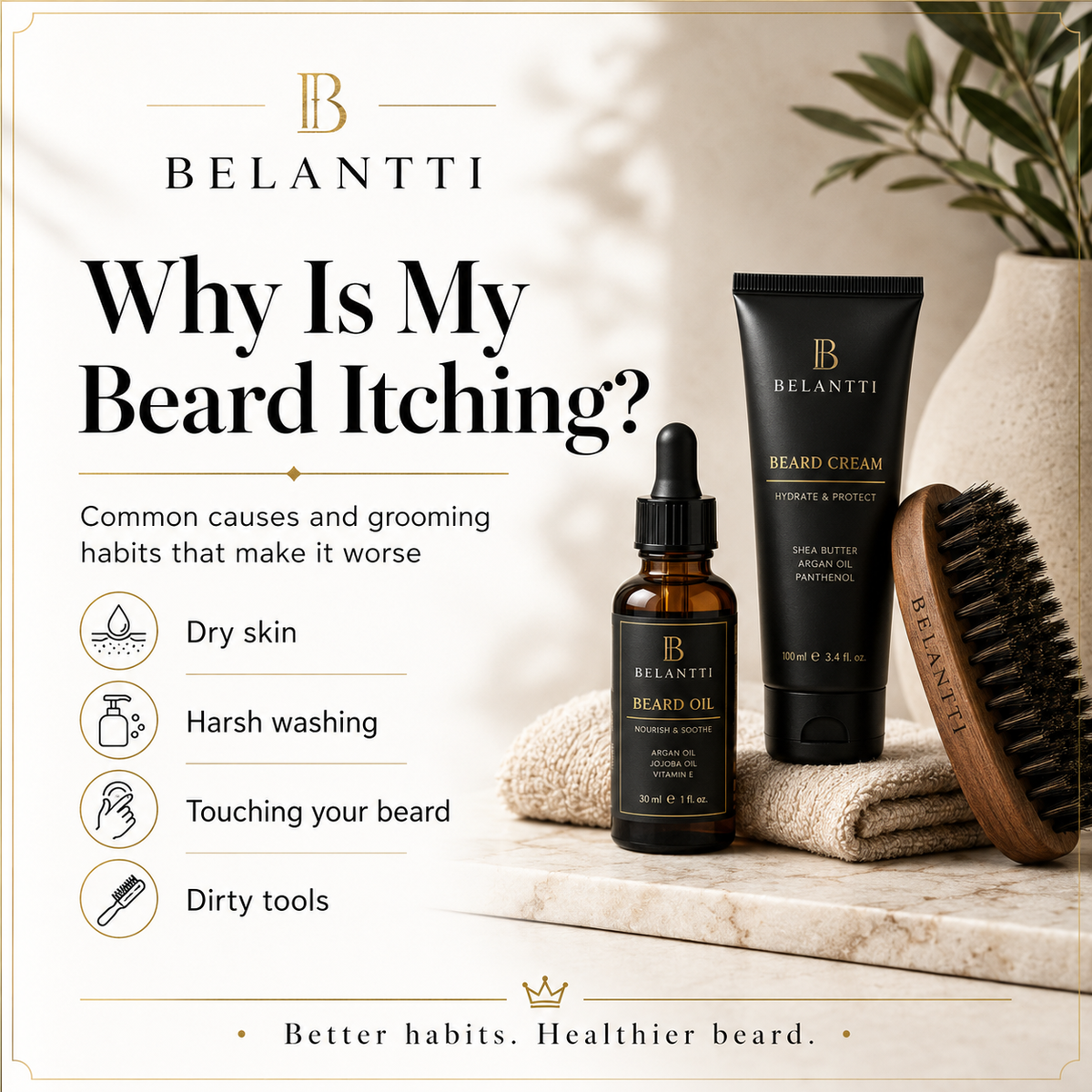 Why Is My Beard Itching? Common Causes and Grooming Habits That Make It Worse