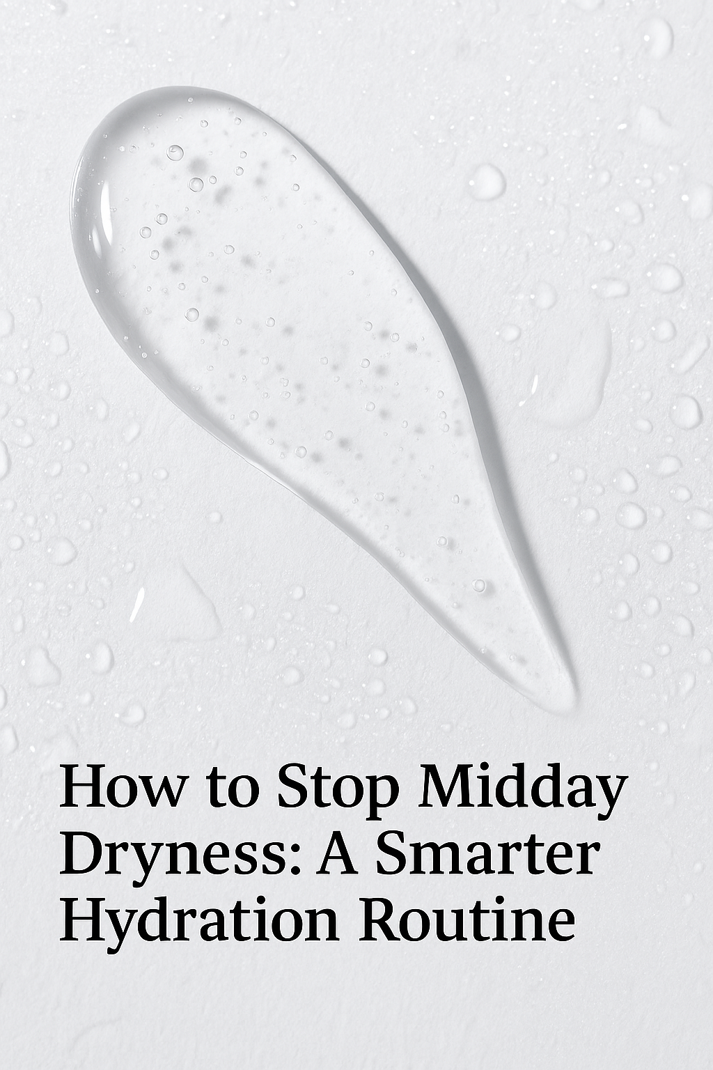 How to Stop Midday Dryness with a Smarter Hydration Routine