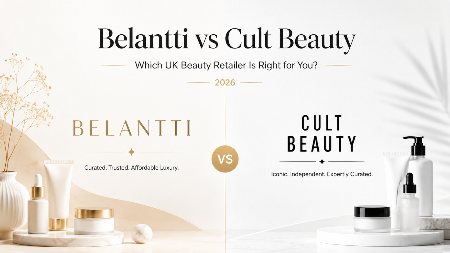 Belantti vs Cult Beauty UK beauty retailer comparison 2026