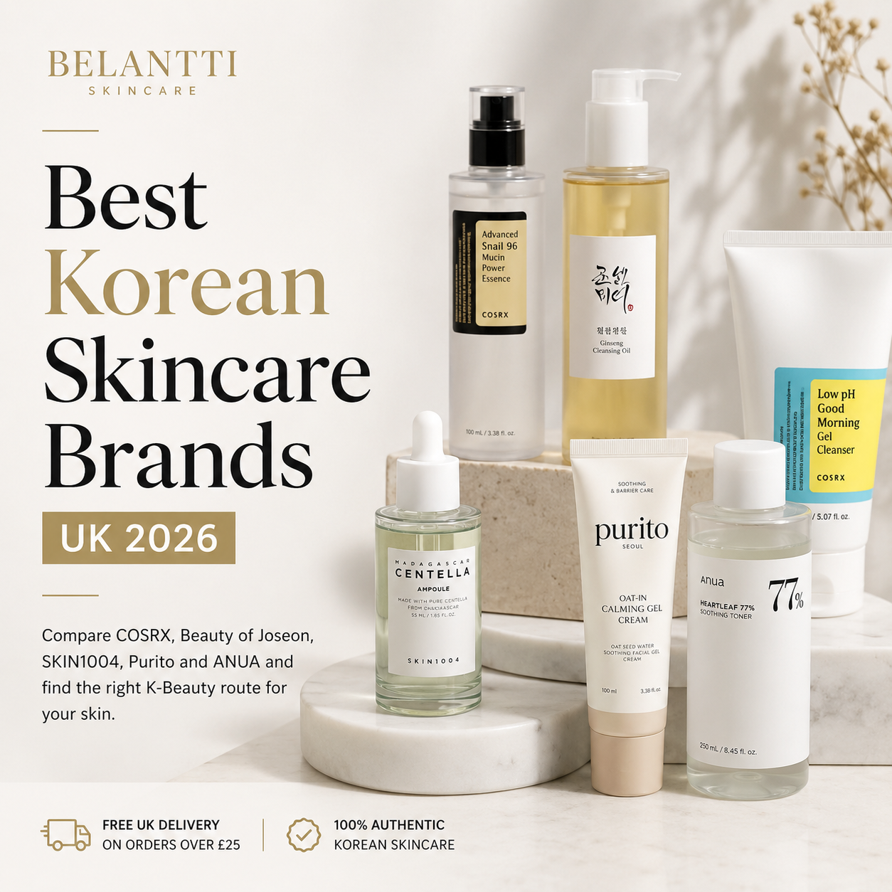 Best Korean Skincare Brands UK 2026 — Ranked & Reviewed