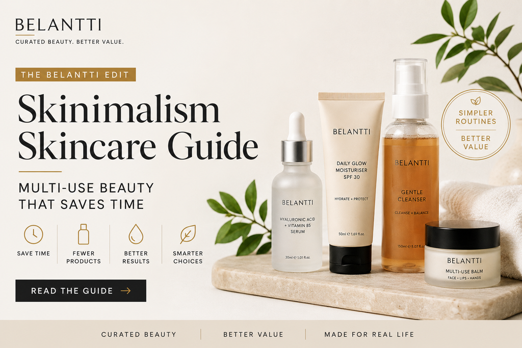 Skinimalism Skincare Guide: Multi-Use Beauty That Saves Time