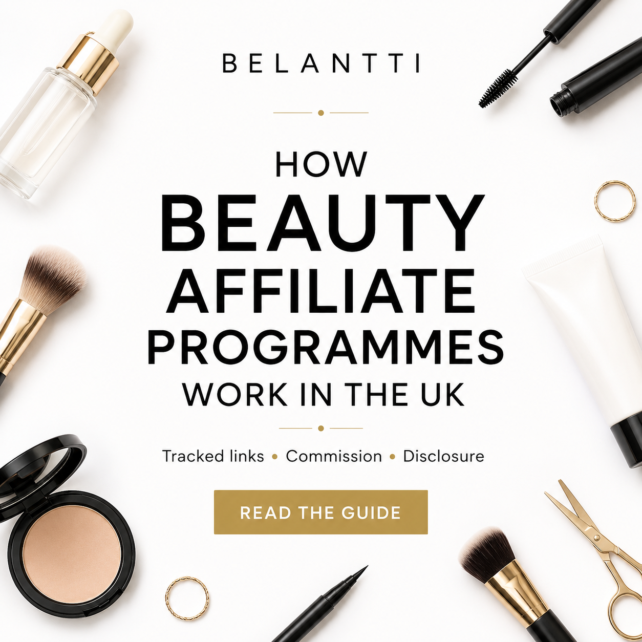How Beauty Affiliate Programmes Work in the UK