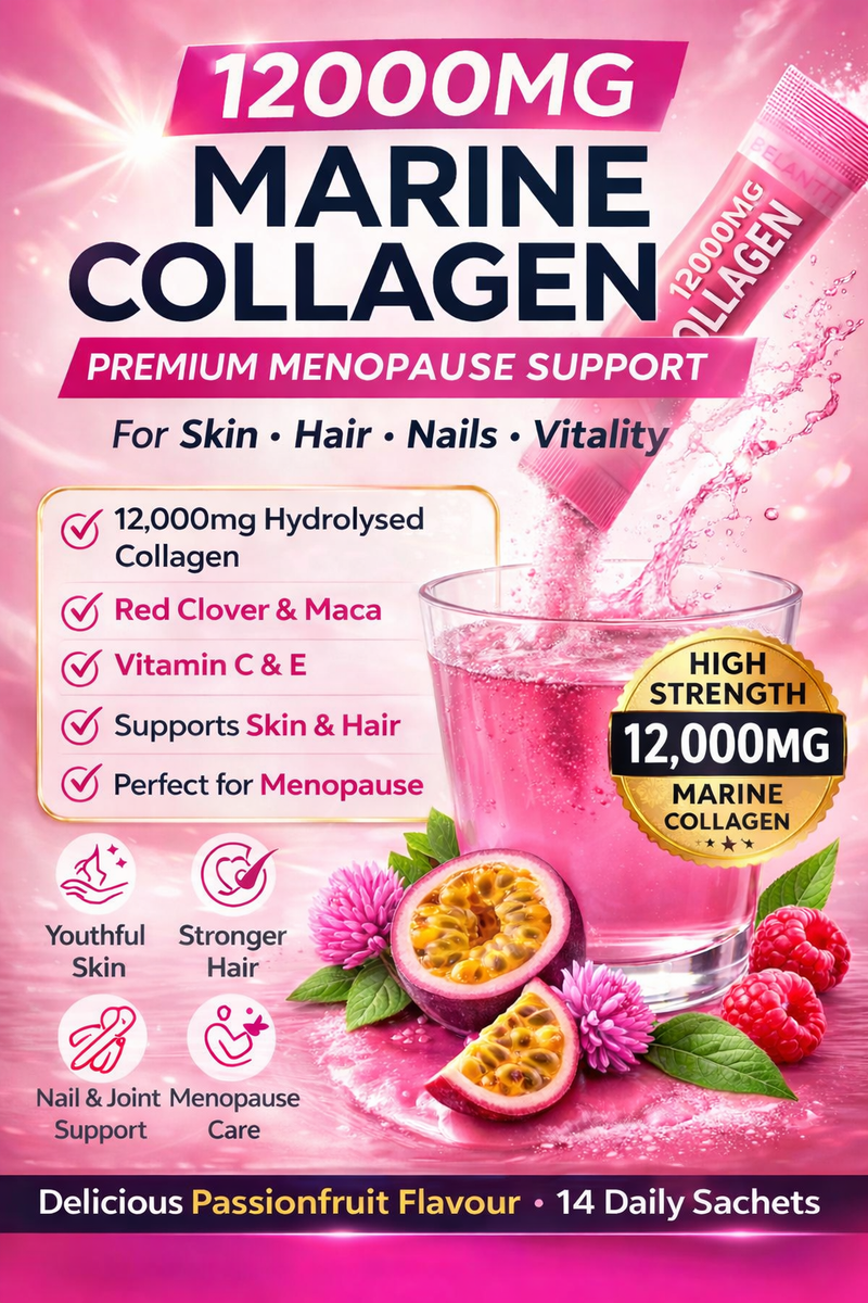 Collagen for Menopause: Benefits, Dosage & Best Marine Collagen