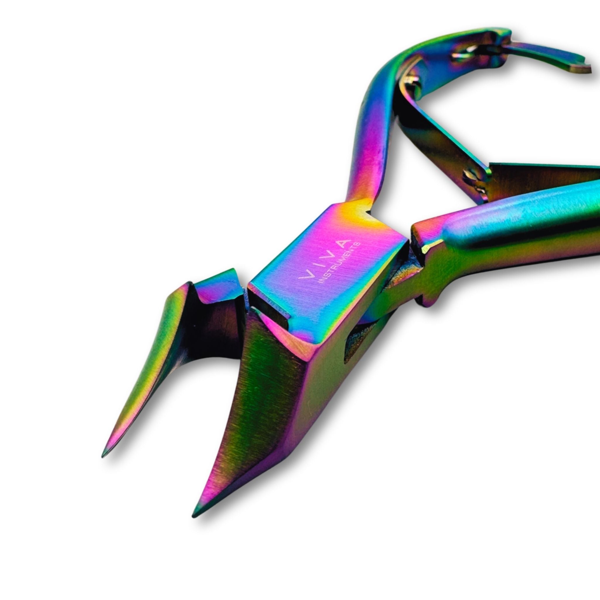 Titanium-Coated Nail Clippers (14cm) – Professional Full Head