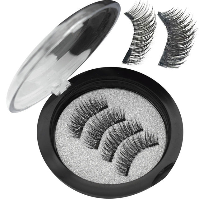 Magnetic False Eyelashes with Storage Case
