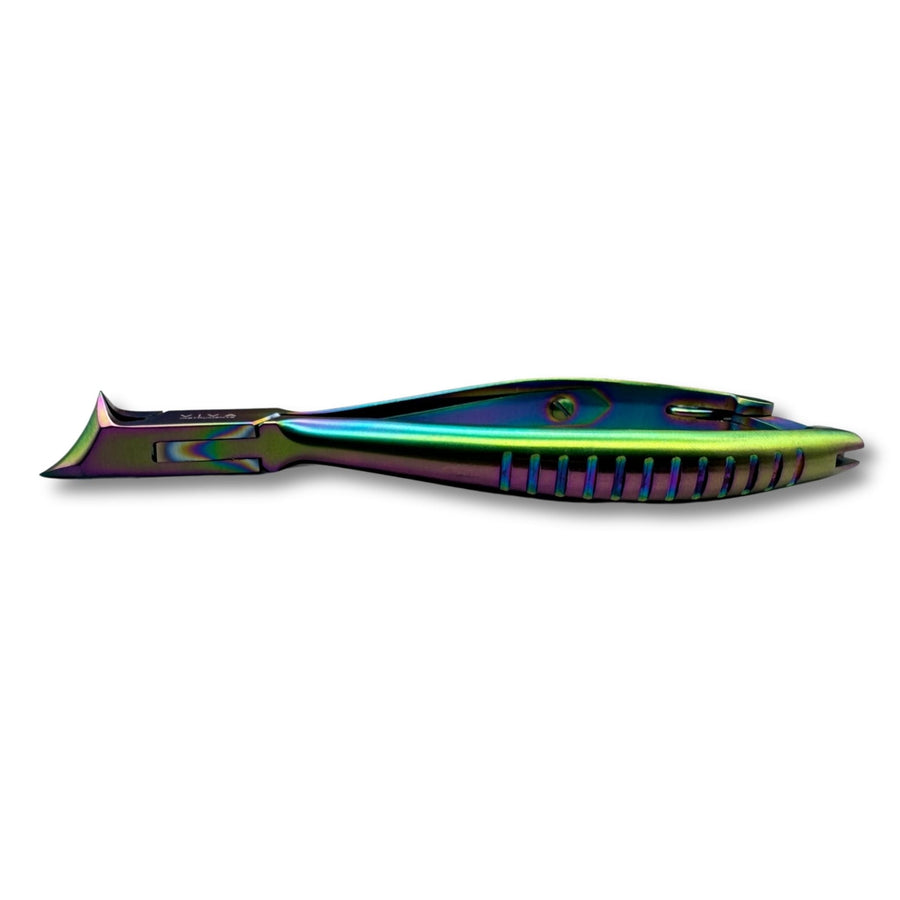 Titanium-Coated Nail Clippers (14cm) – Professional Full Head