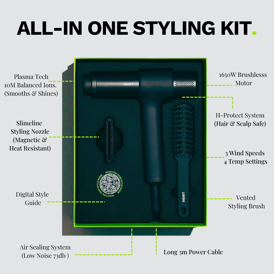 Heist 3.0 Smart Hair Dryer technology