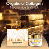Orgakera Collagen Face Cream 50g – Niacinamide, Vitamins A & E