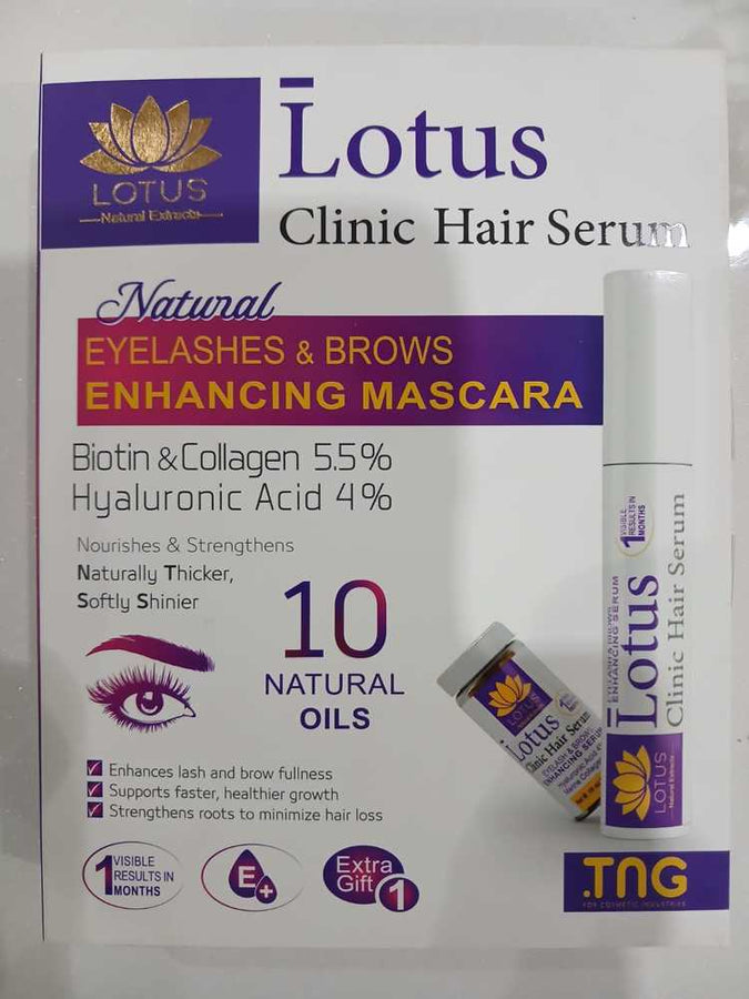 Lotus Clinic Eyelash & Eyebrow Serum Mascara 10ml
