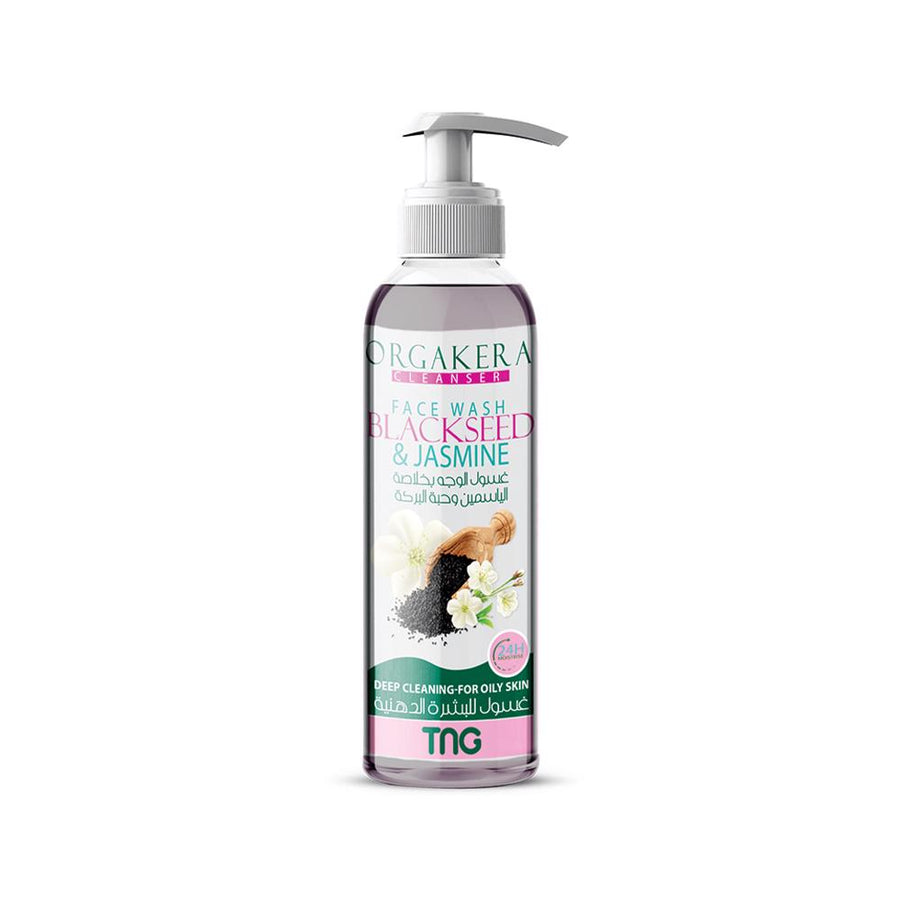 Orgakera Black Seed & Jasmine Face Wash 250ml