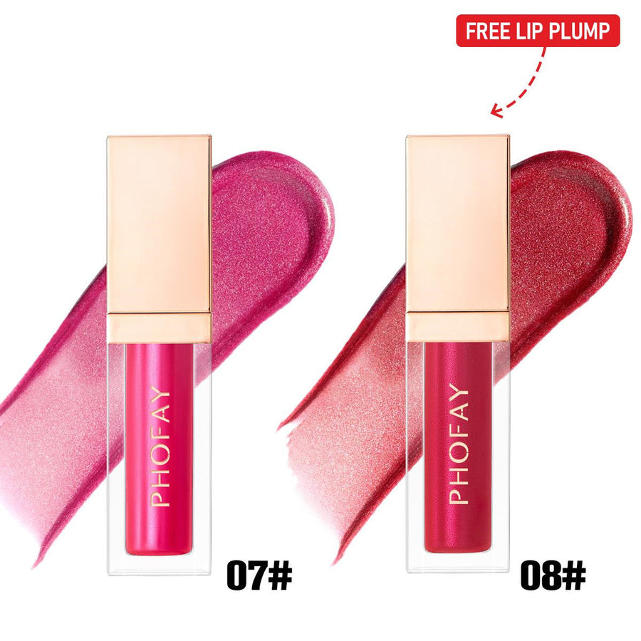 PHOFAY lip gloss duo shade options
