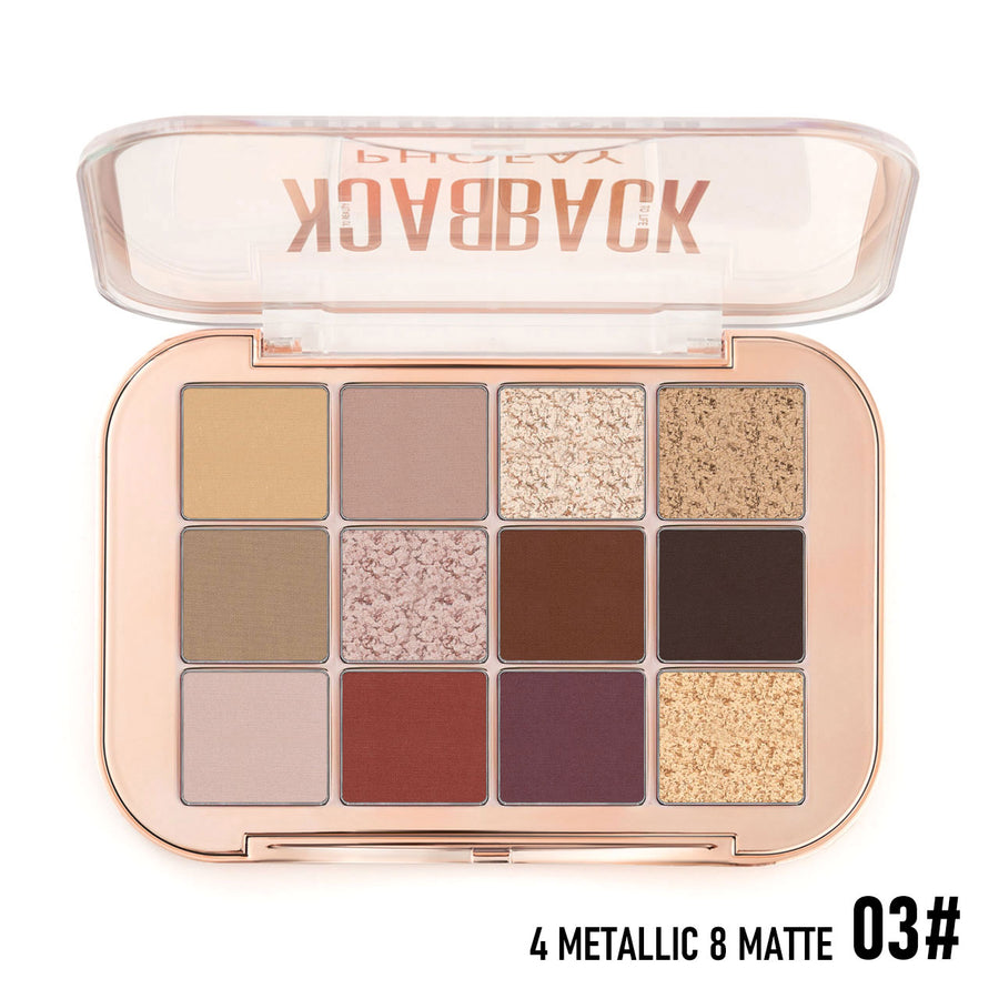 PHOFAY 12 Colour Eyeshadow Palette