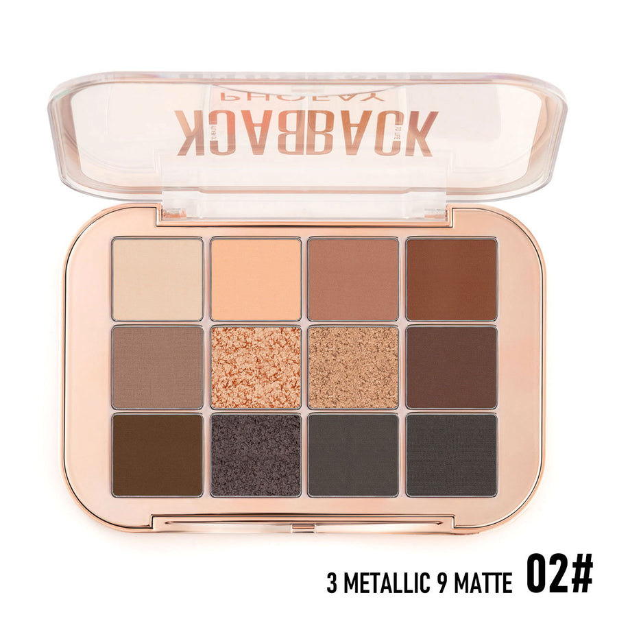 PHOFAY 12 Colour Eyeshadow Palette
