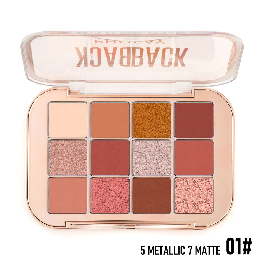 PHOFAY 12 Colour Eyeshadow Palette