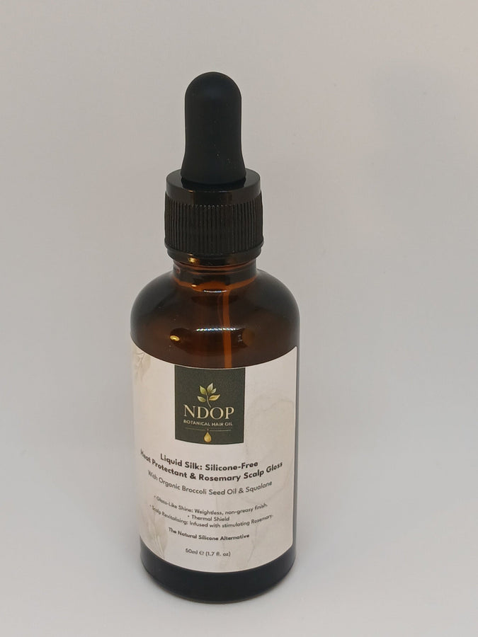 Ndop Botanical Liquid Silk Heat Protectant & Scalp Gloss