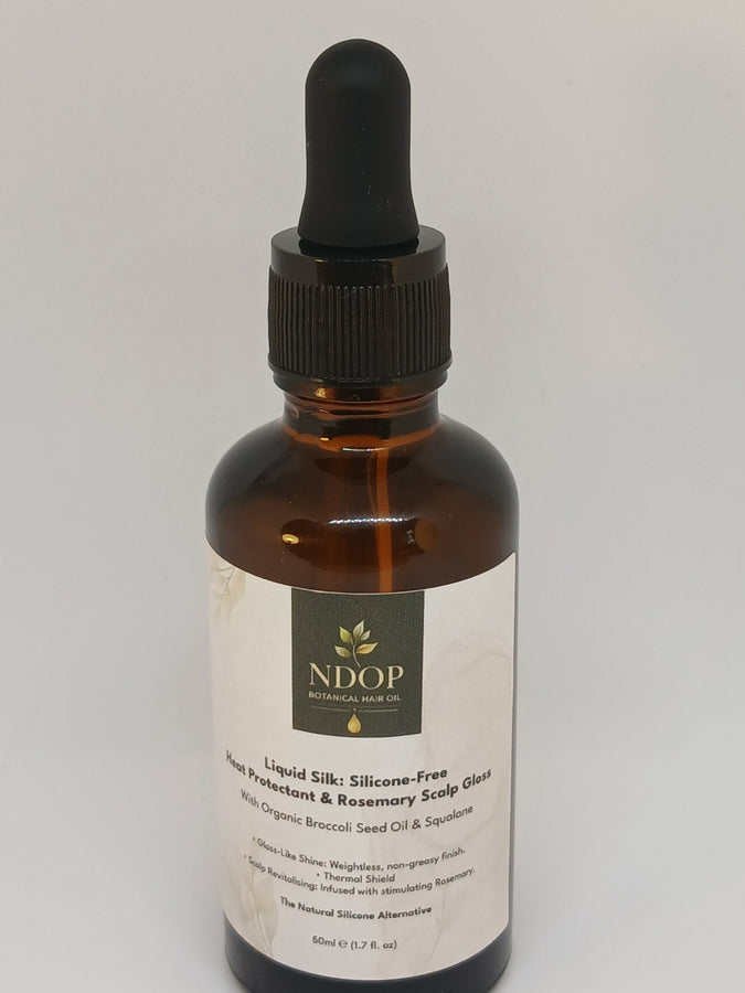 Ndop Botanical Liquid Silk Heat Protectant & Scalp Gloss