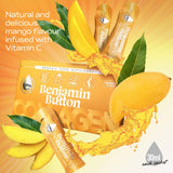 14x Mango 12,000mg Marine Collagen Liquid Sachets Benjamin Button