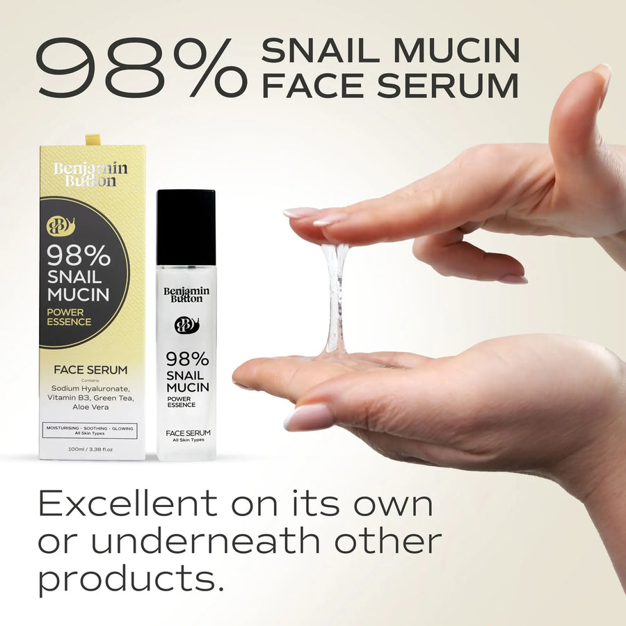 Snail mucin essence packaging Belantti skincare