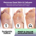 Exfoliating Foot Mask 5-Pack Benjamin Button