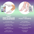 Exfoliating Foot Mask 5-Pack Benjamin Button