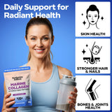 28,000mg Marine Collagen Peptides Powder – High Protein, Keto & Paleo Friendly Benjamin Button