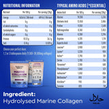 28,000mg Marine Collagen Peptides Powder – High Protein, Keto & Paleo Friendly Benjamin Button