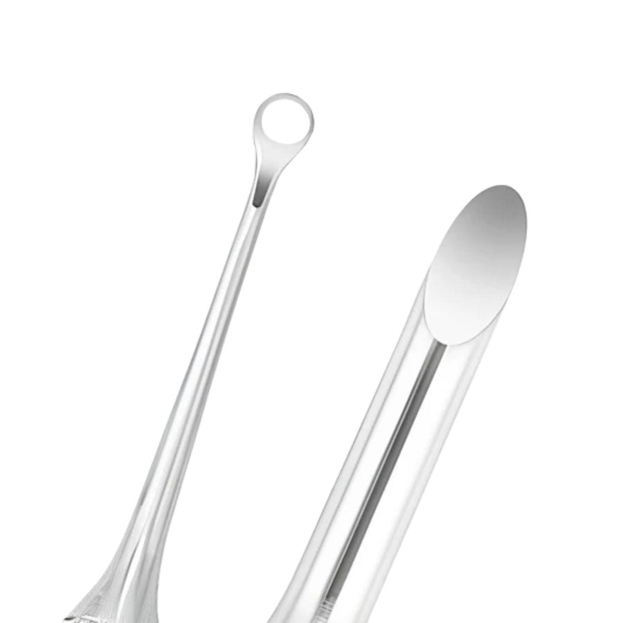 VIVA Instruments Pro Cuticle Pusher Slanted & Loop
