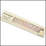 Aucora Mocha Veil press-on nail set