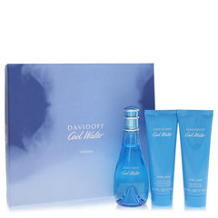 Davidoff Cool Water Gift Set – EDT 100ml + Body Lotion 75ml + Shower Gel 75ml