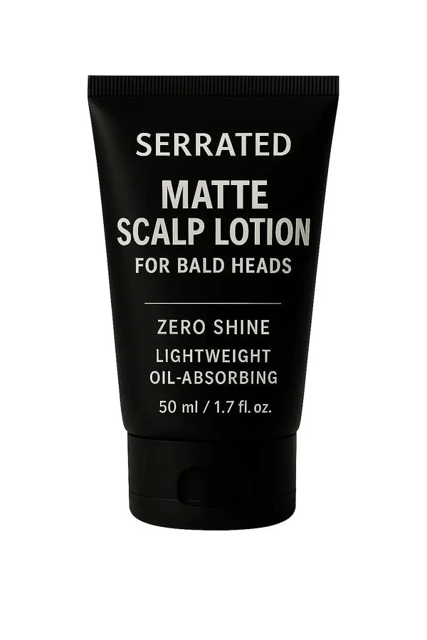 Serrated Matte Scalp Lotion for Bald Heads