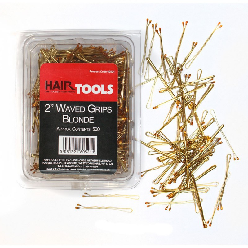 Hair Tools 2-inch Waved Grips in Blonde