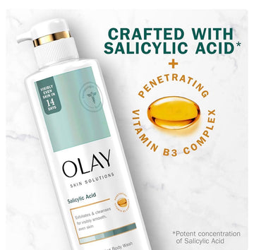 Olay Skin Solutions Hydrating Body Wash with Salicylic Acid (530ml)
