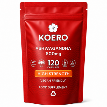Koero Ashwagandha Root 600mg – 120 Capsules