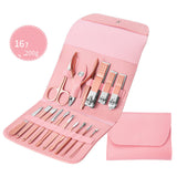 20-Style Stainless-Steel Manicure & Pedicure Tool Sets