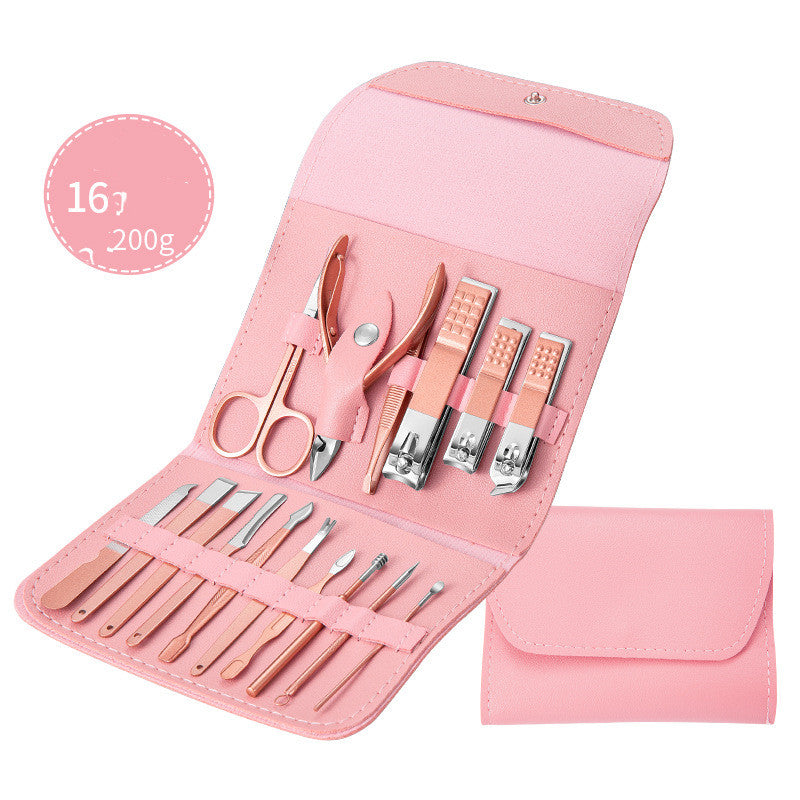 20-Style Stainless-Steel Manicure & Pedicure Tool Sets