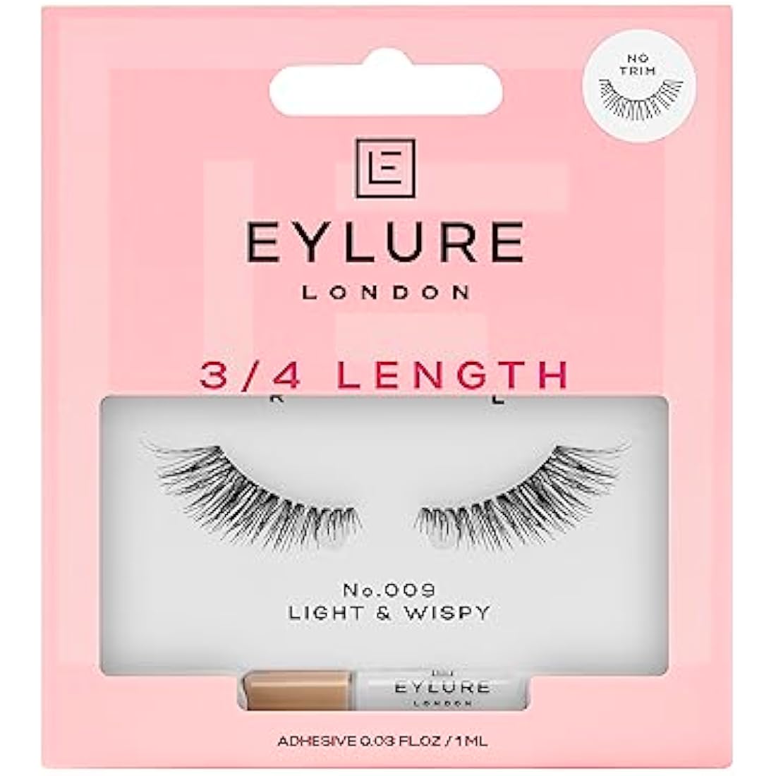 Eylure Length 009 False Eyelashes Black