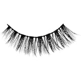 KISS Lash Couture Faux Mink Collection 2 Pairs of False Lashes, Soir, Ultrafine, Tapered, Synthetic Fake Lashes includes Lash Glue
