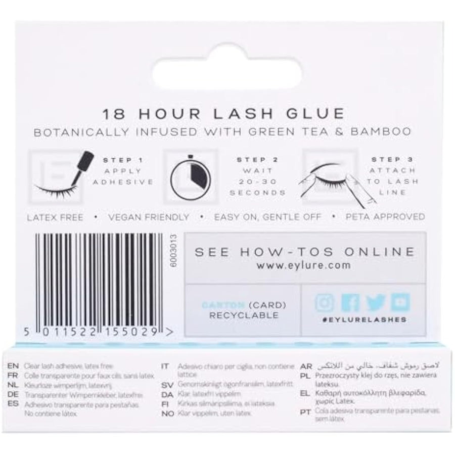 Eylure 18 Hour Lash Glue Clear 4.5ml