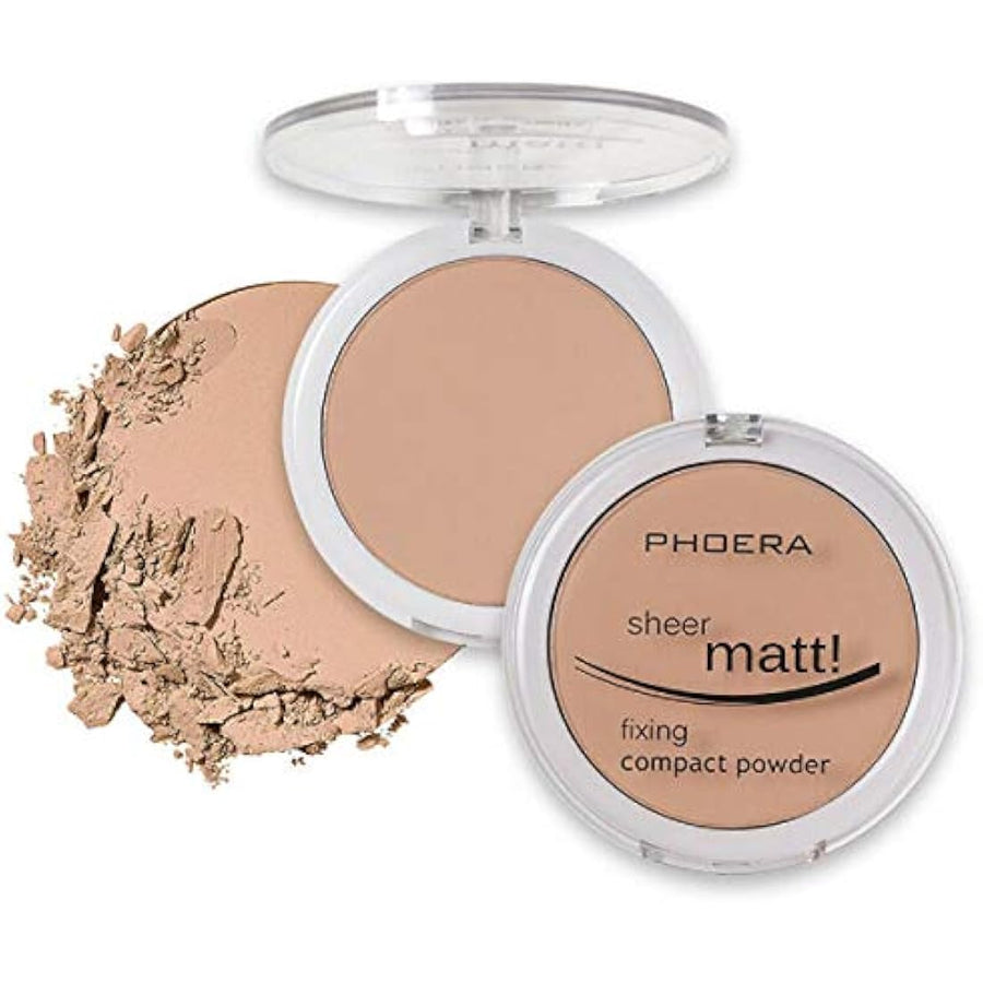 PHOERA Sheer Matte Compact Powder – 203 Nude