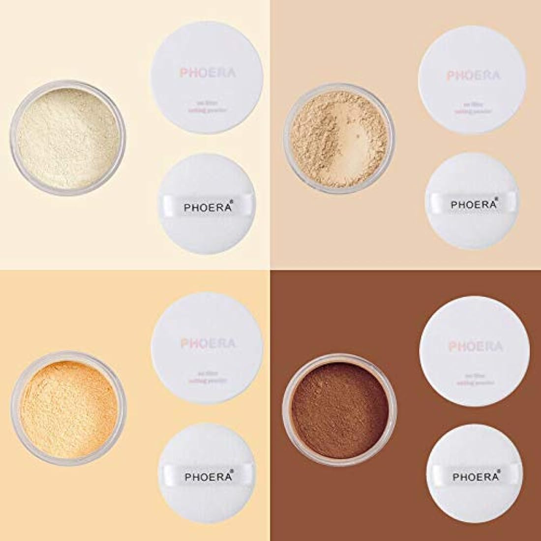 Phoera Loose Setting Powder 102 Cool Beige