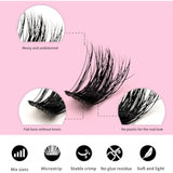 FANDIQ Cat Eye Cluster Lashes 252 Pieces