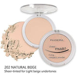 PHOERA Natural Beige matte powder finish