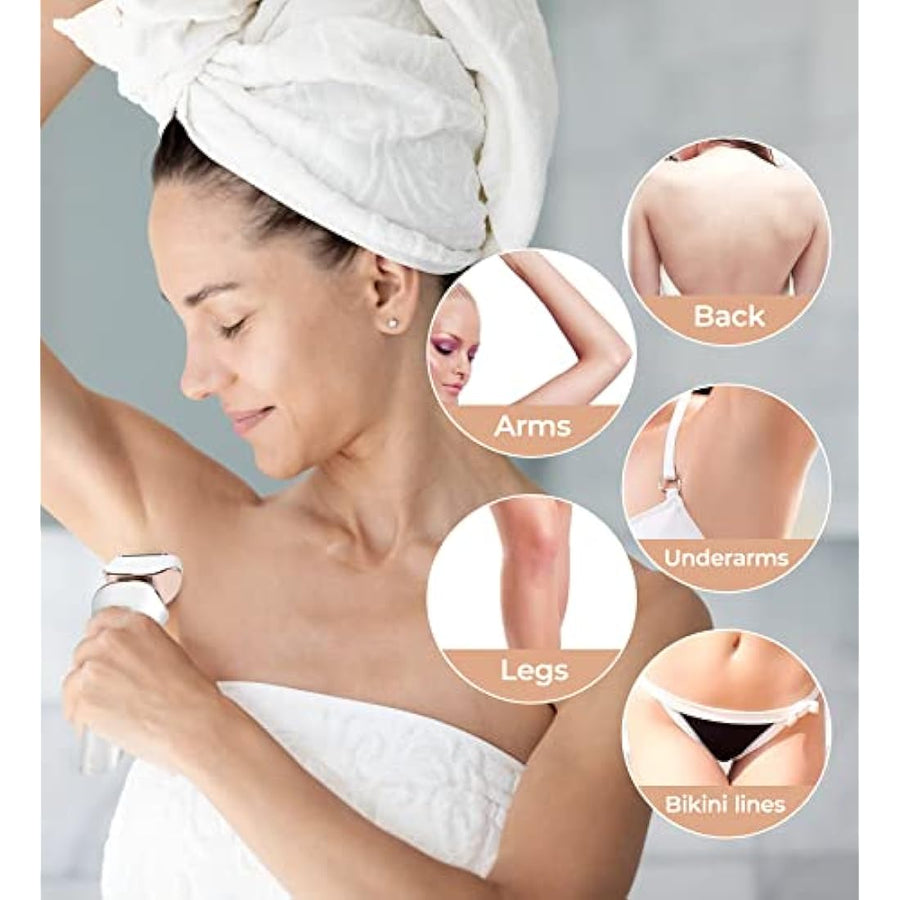 PRITECH Cordless Electric Shaver for Women Wet Dry