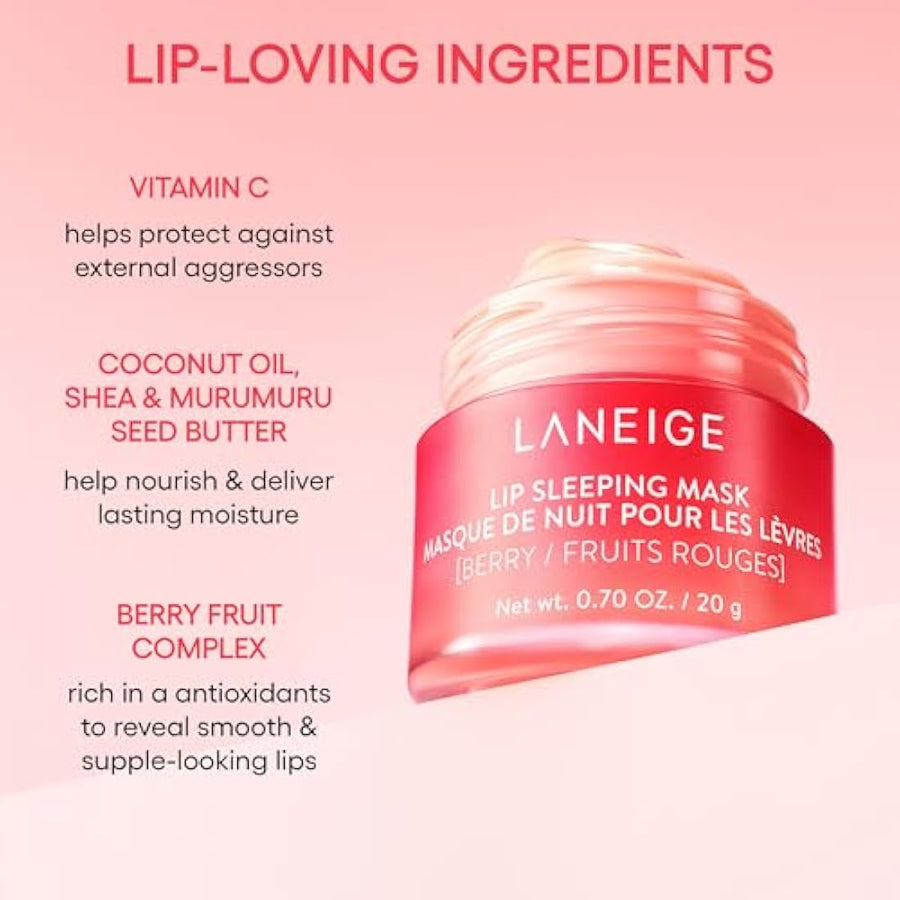 LANEIGE Lip Sleeping Mask for dry-feeling lips